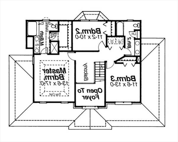 Second Floor image of ABERDEEN-A House Plan
